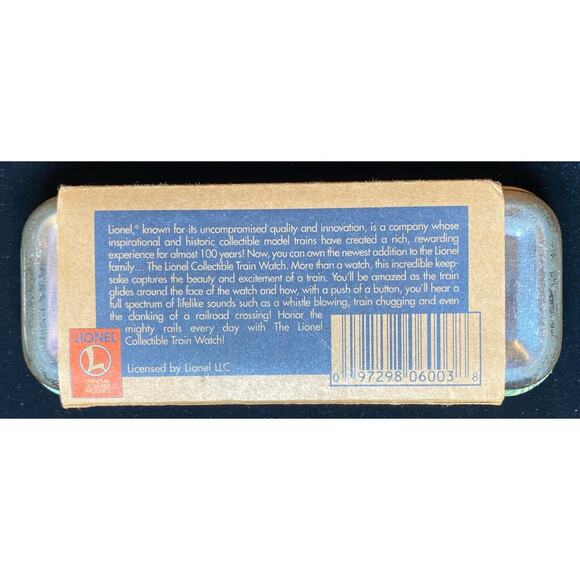 Lionel Collectible Railroad Locomotive Train Watch Men's Gift - Picture 14 of 15